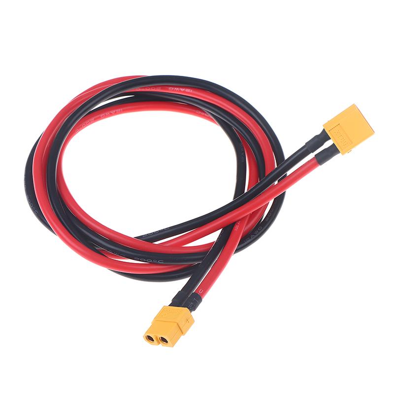 12AWG XT60 Male Female Conversion Plug Connection Cable 50/100CM Wire Battery Connector For Lipo Battery RC Drone Car Boat