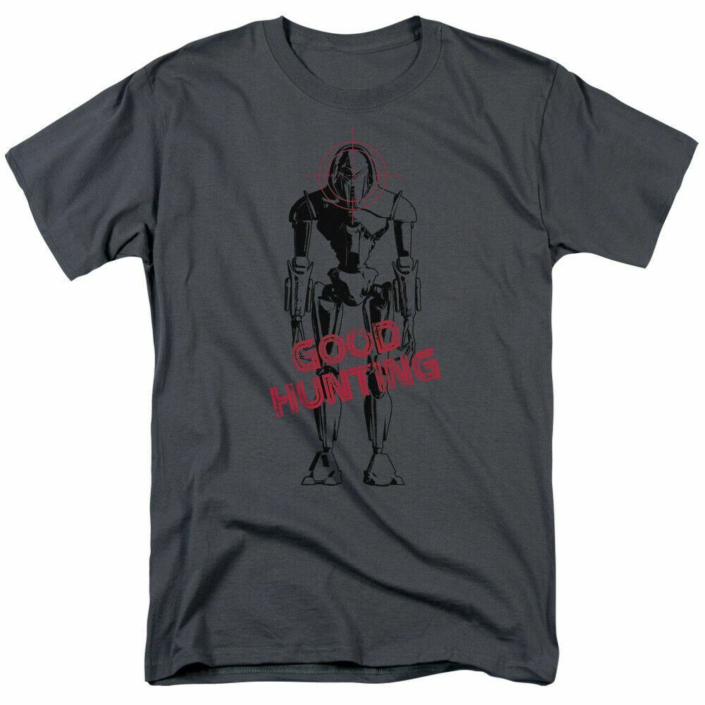 Battlestar Galactica Good Hunting T Shirt Licensed Sci-Fi TV Show Tee Charcoal XL