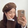 Retro Fashion Cute Cartoon Beret Female Korean Sweet Painter Style Women Hat Cute Duck Tongue Hat Fashionable Leisure Caps New