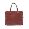 Hermes Escapada Business Tote Bag Boxcalf Bordeaux Wine-red