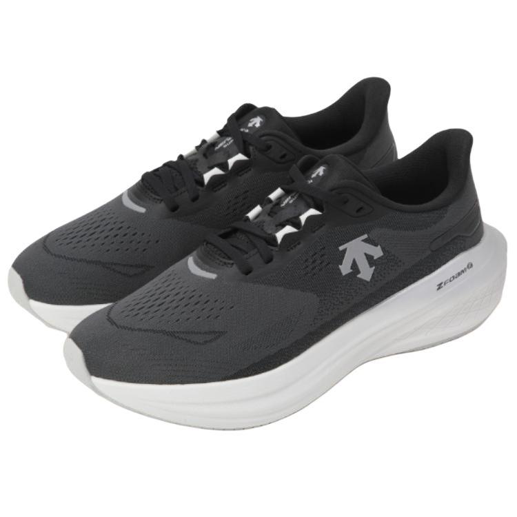 Descente Energize Super V4 Comfortable Versatile Low-Top Casual Running Shoes Unisex sneakers Black SQ113RRN22-BLK0