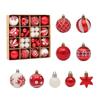Christmas Tree Hanging Ball Ornaments Set Delicate Design High Quality Perfect for Decorating Indoor and Outdoor Spaces