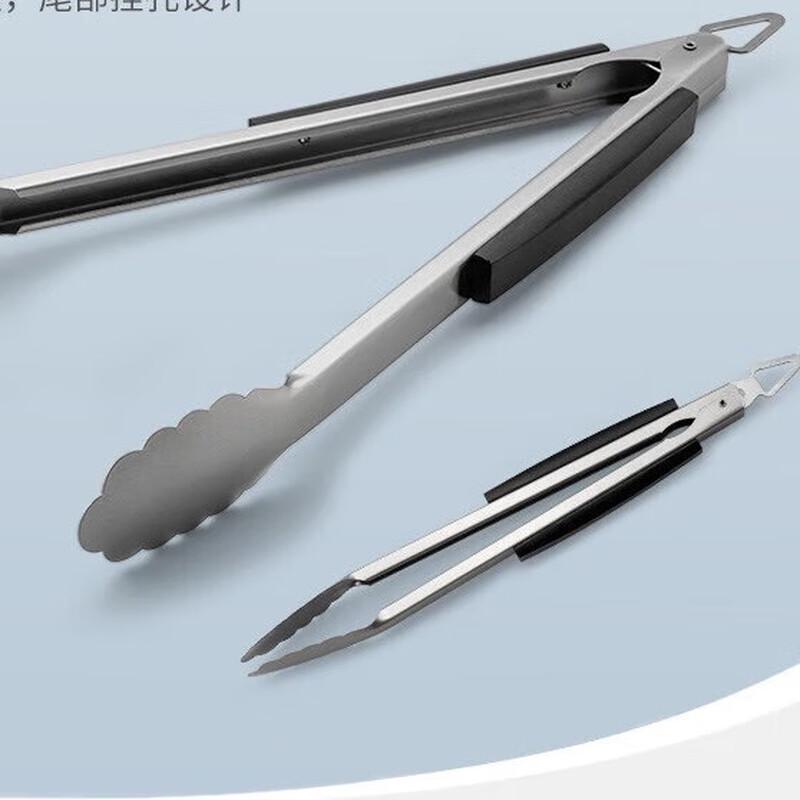 ZISIZ Stainless Steel Food Tong & Spatula