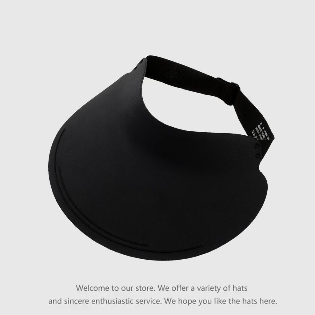 Empty Top Sun Hat Women's Seamless Integrated Sun Protection Hat Summer UV Protection Ice Silk Sun Hat