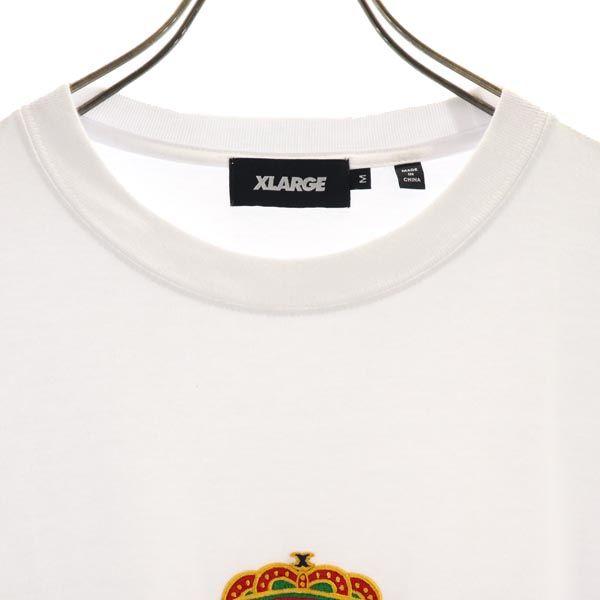 Xlarge Tricou cu mânecă lungă brodat M Alb Ron T Bărbați Folosit