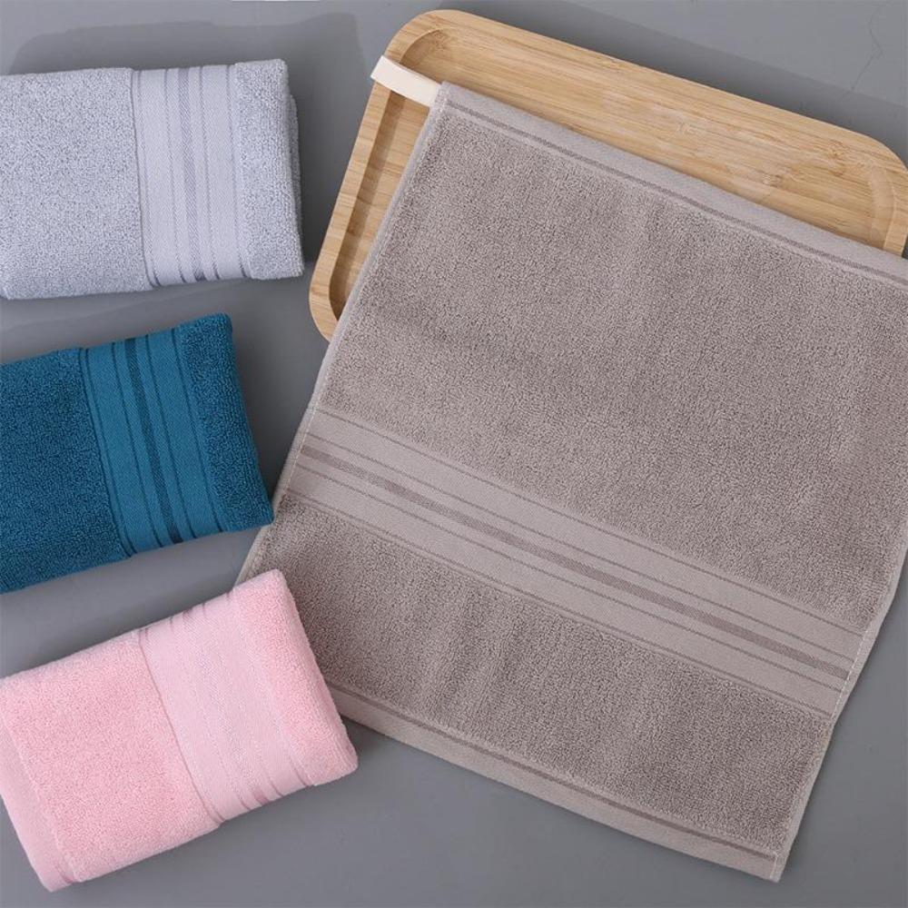 Cotton Washcloths Set - 100% Ring Spun Cotton, Premium Quality Flannel Face Cloths, Highly Absorbent and Soft Feel Fingertip Towels