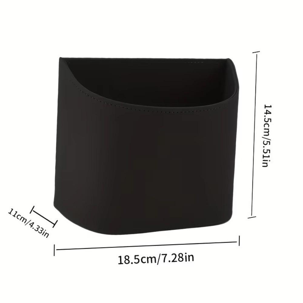 Hanging Rear Seat Garbage Bin Compact Car Door Trash Can Portable Car Trash Can  Storage Box