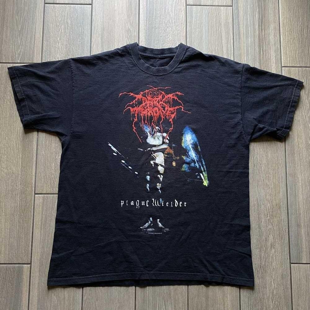 

Новая футболка Darkthrone Plague Wielder Подарок для фанатов Мужская S-235XL Футболка TH103 Унисекс Футболка С графикой S
