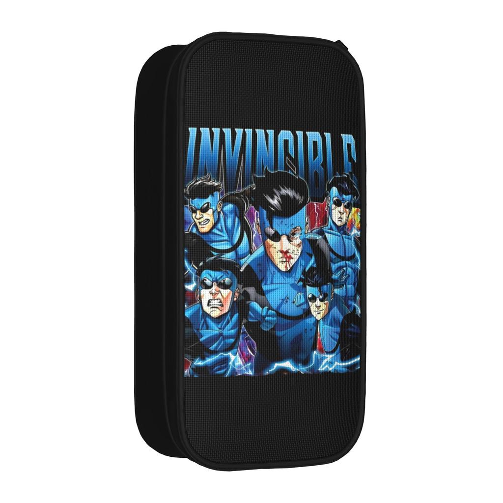 Mark Grayson Invincible Pencil Case Cute Pen Bag Kids Big Capacity Students School Gift Pencilcases