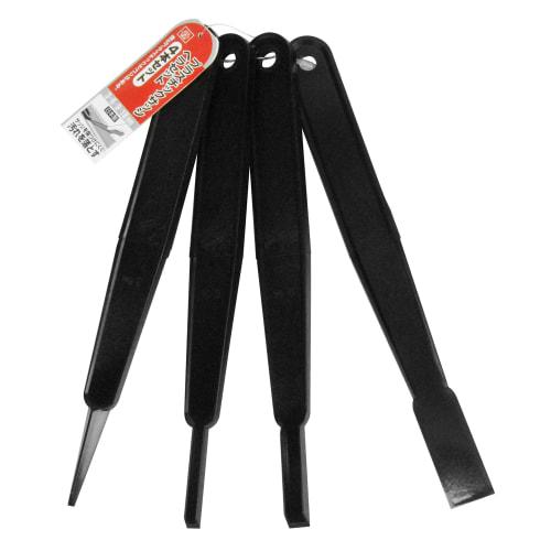 SK11 Plastic Sash Spatula 3/6/9/18 Set Black