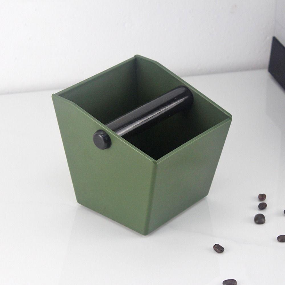 Square Coffee Grounds Bucket 800ml Coffee Waste Container New Coffee Knock Box  Bar