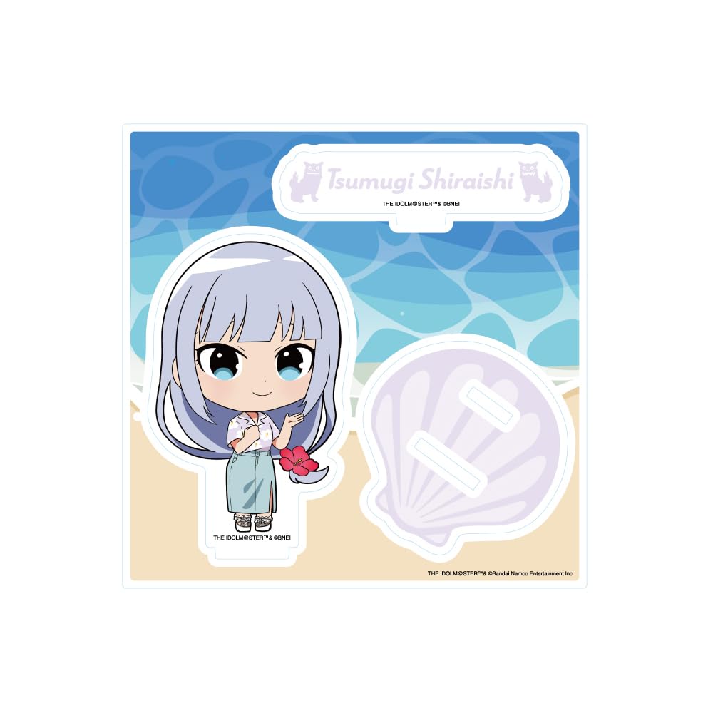 

THE iDOLMSTER MILLION LIVE 21 Tsumugi Shiraishi Hello ver. [Mini Character Illustration] Acrylic Stand Plate