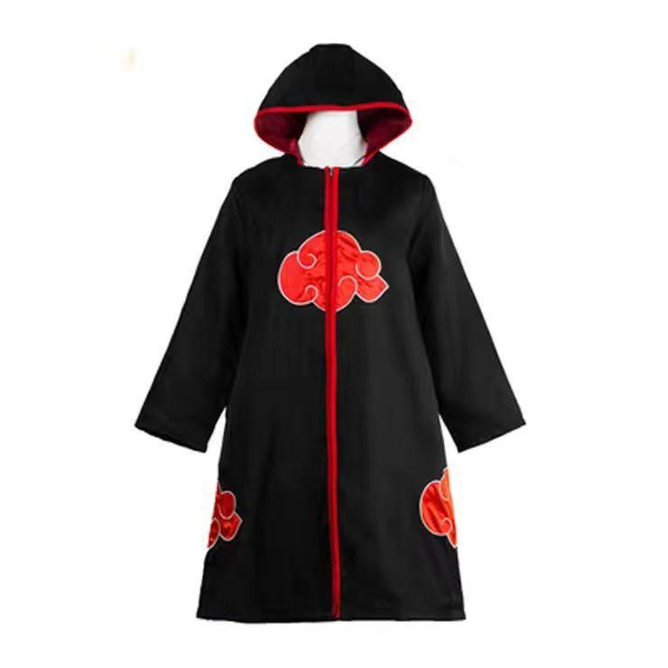 Naruto Čtvrtý Hokage Červený plášť Cosplay Kostýmová sada pro Halloween