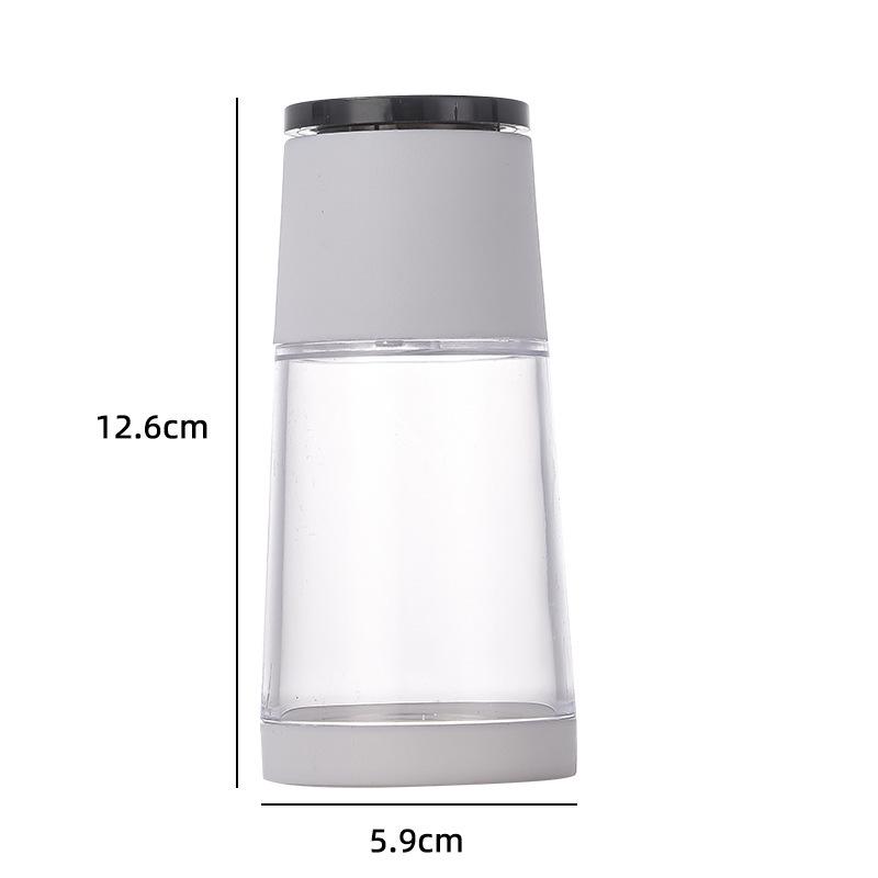 Стеклянная бутылка-мельница для специй (перец, морская соль, специи)