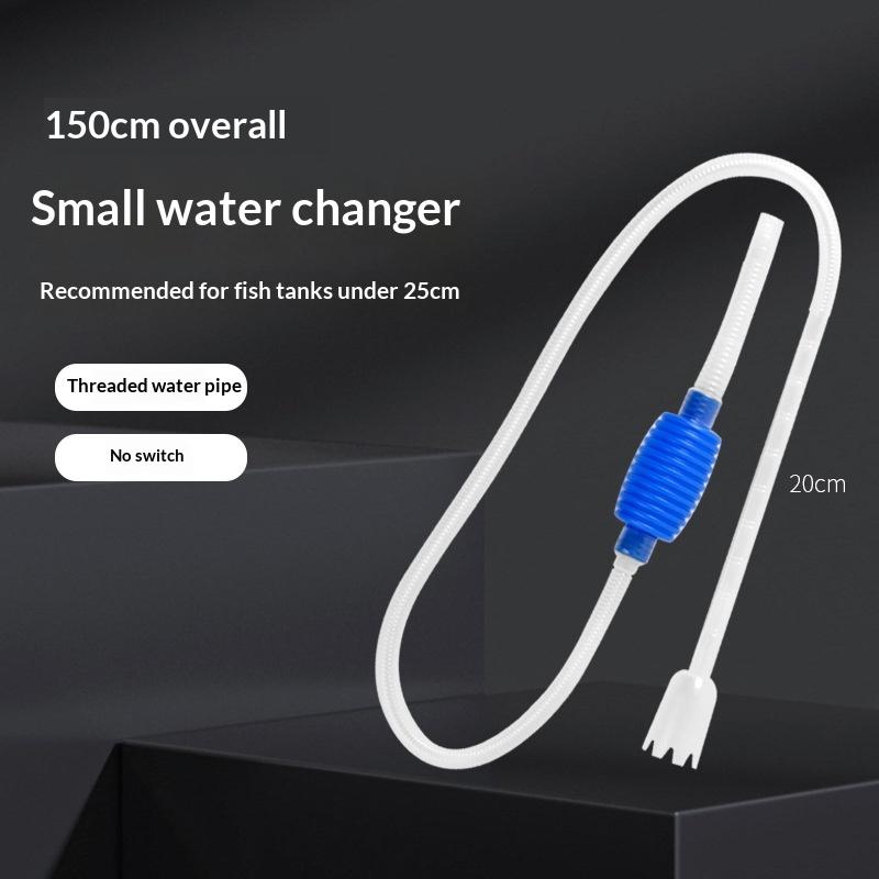

Fish Tank Siphon Vacuum Gravel Large Water Exchanger Aquarium Sand Cleaning And Water Changing Cleaning Kit With Extension Tube A1