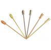 4PCS Shaker/Jigger Shape Stainless Steel Cocktail Picks Fruit Sticks 4.3 Inch Cocktail Sticks Set of 4