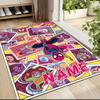 Custom Name Panther Power Symbolism Carpet Rug Customizable Soft Washable Anti-Slip Home Living Room Sofa Mats Personalized Rug. 090912