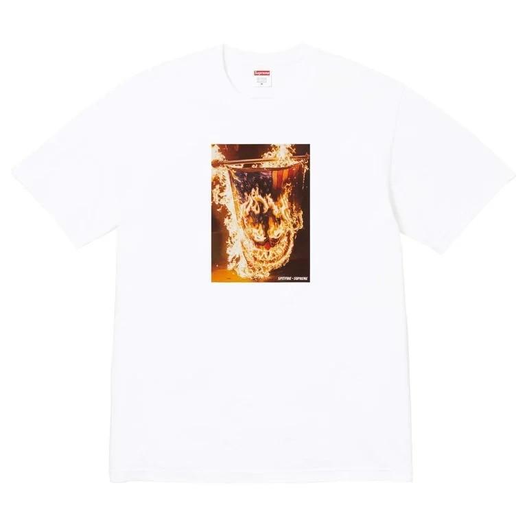 Supreme x Spitfire Flag Tee White M