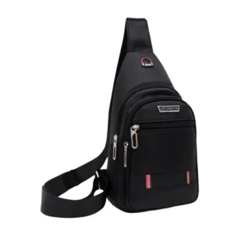Men's Casual Shoulder Bag Multifunctional Waterproof Crossbody Bag Mobile Phone Bag Outdoor Travel Sports Backpack Business Chest Bag