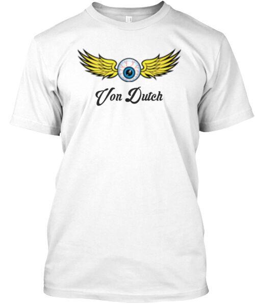 Футболка Von Dutch с глазом Сделано в США Размеры от S до 5XL Унисекс XXL