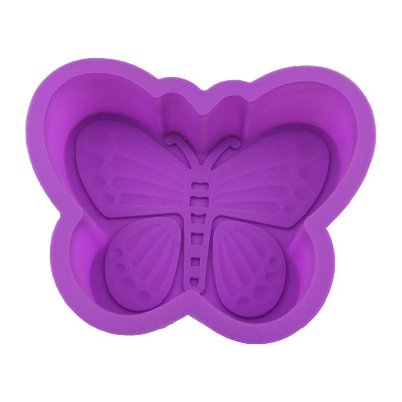 Silicone Cake Mold Handmade Soap Pudding Mold Cake Bakeware Mold Butterfly Muffin Cup Baking Tools