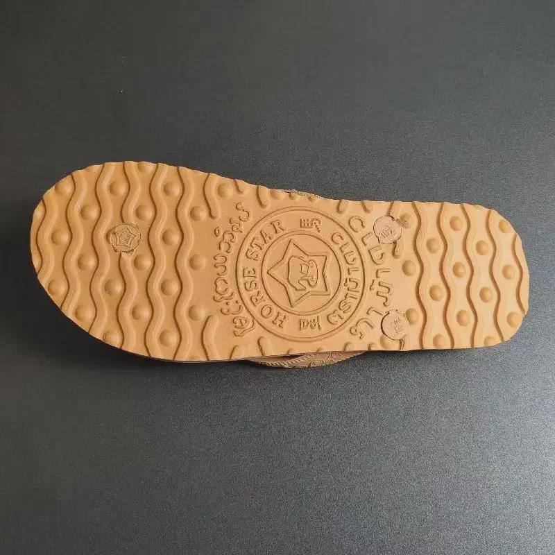 2023 Star Horse Gummi-Flip-Flops: Unisex Sommer Mode Strandschuhe