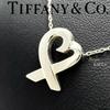 Used [New Polished] Tiffany & Co. Tiffany Silver 925 Paloma Picasso Loving Heart Necklace