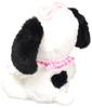Nakajima Corporation PEANUTS Snoopy Plush Toy Daisy Hill Puppies Bell S Bib Pink H18 X W12 X D12cm 143716-20