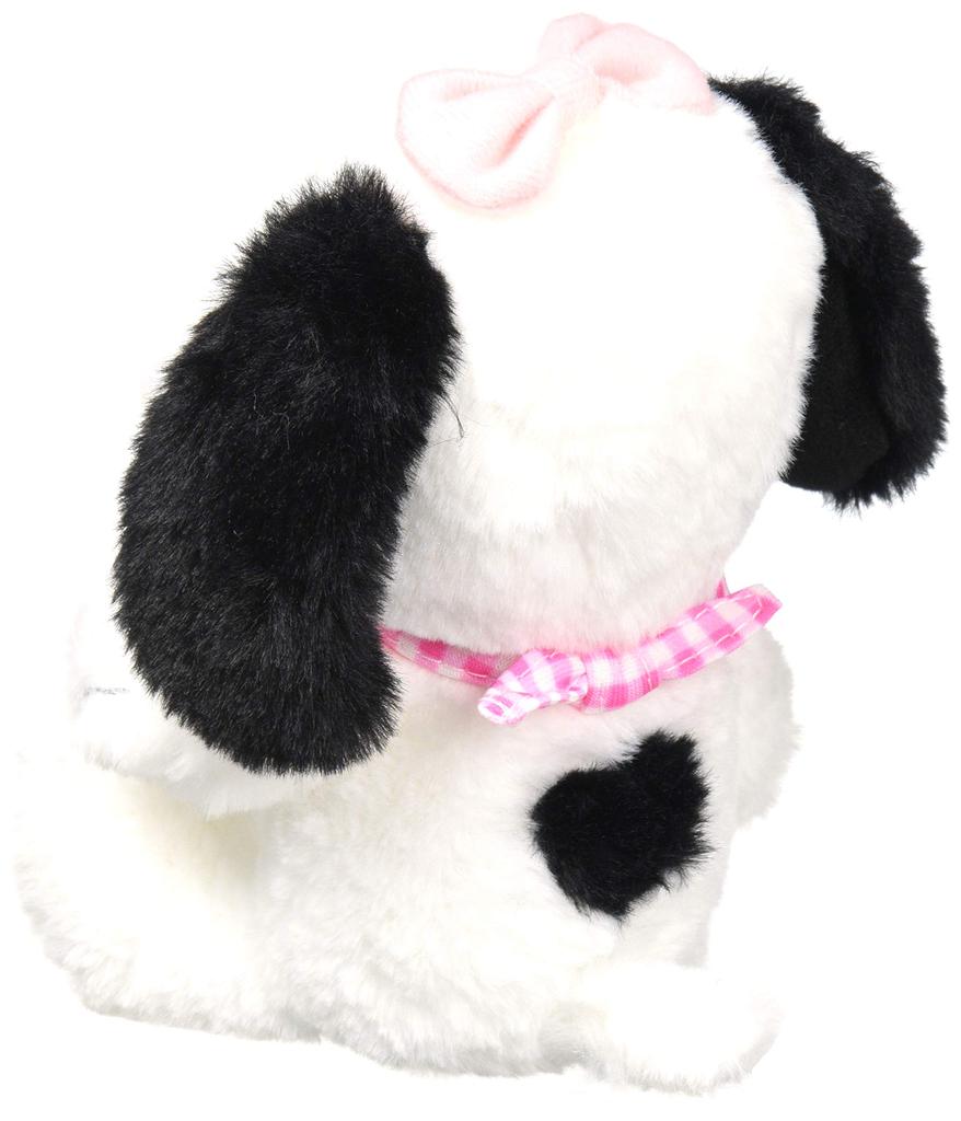 Nakajima Corporation PEANUTS Snoopy Plush Toy Daisy Hill Puppies Bell S Bib Pink H18 X W12 X D12cm 143716-20