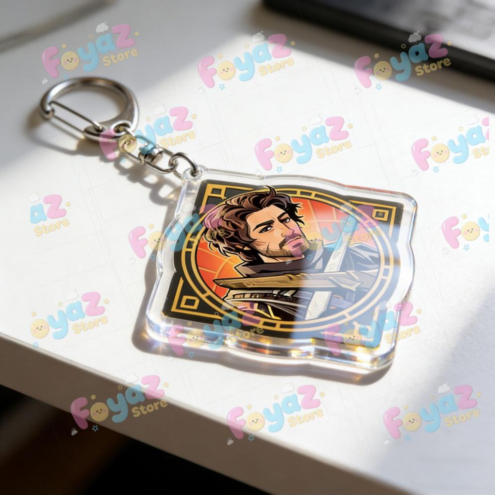 

Clair Obscur EXPEDITION 33 Keychain Accessories Bag Charms Girls Keyrings Acrylic Keychain