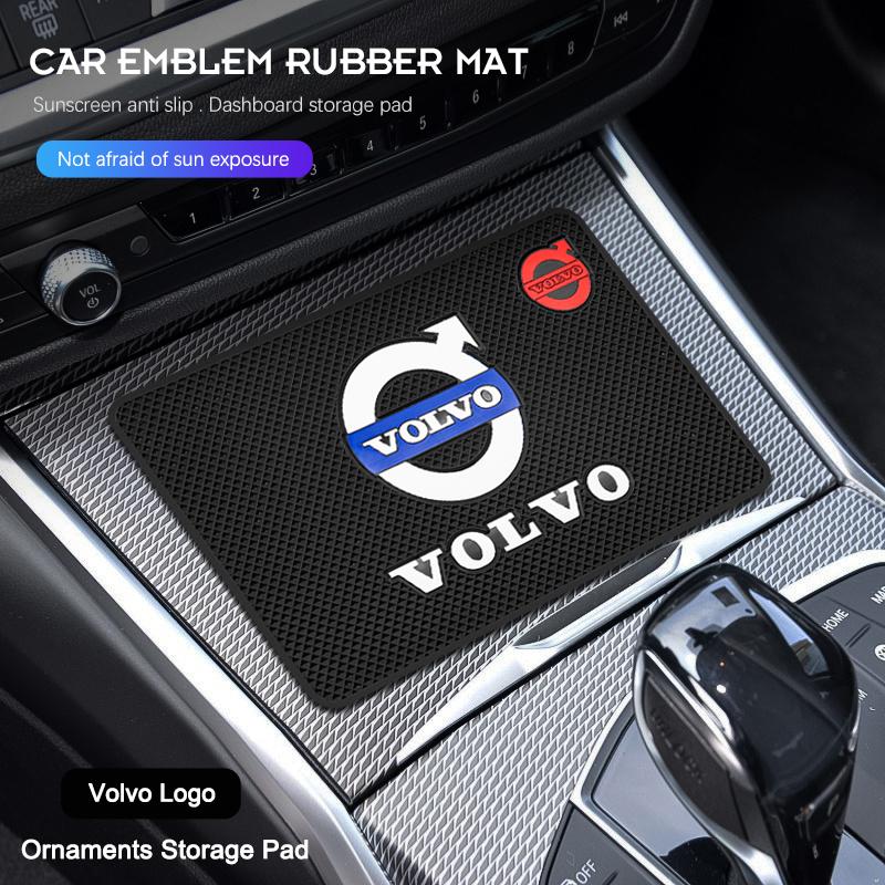 Tappetino antiscivolo per cruscotto auto in silicone PVC tappetino antiscivolo per Volvo Xc60 Xc90 V40 V60 S60 V50 V90 S80 C40 XC40 V70 XC70 Rdesign