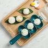 Sushi Rice Ball Mold Shaker Mould DIY Sushi Maker Transparent Cover Spherical Sushi Onigiri Mold Bento Making Mold Kitchen Tools