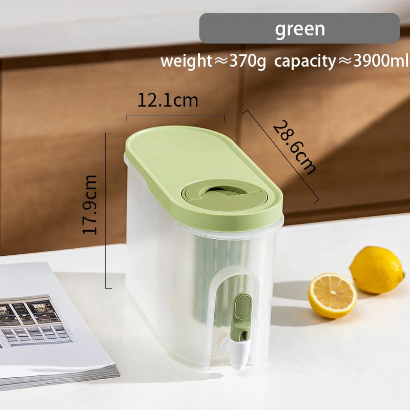 

3.9L Холодильник Холодный Чайник Кран Сока Фруктов Контейнер Кувшин Для Воды Домашний Чайник Ледяной Горшок Посуда Для Питья Ведро Фильтр Пластик