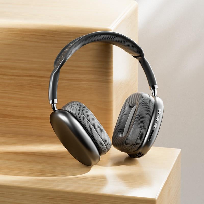 Applicable To Apple P9ProMax Headset Headset Subwoofer Wireless Bluetooth Headset