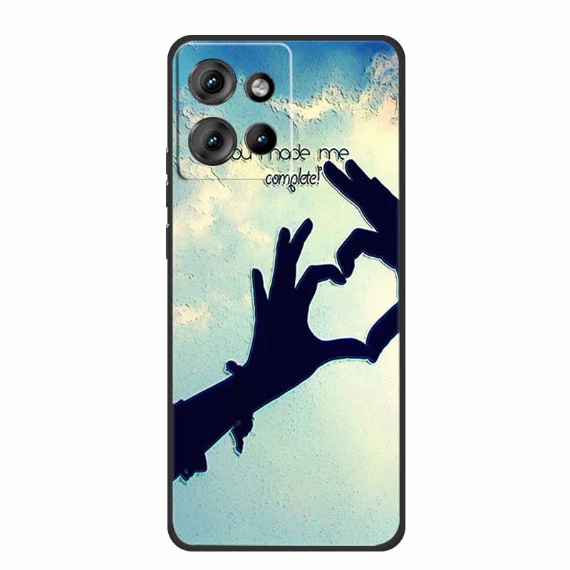 3D Emboss Case For Motorola Edge 50 Neo S50 G75 G15 Power Edge 60 Stylus Fusion Phone Case Shockproof Silicone Soft Back Cover