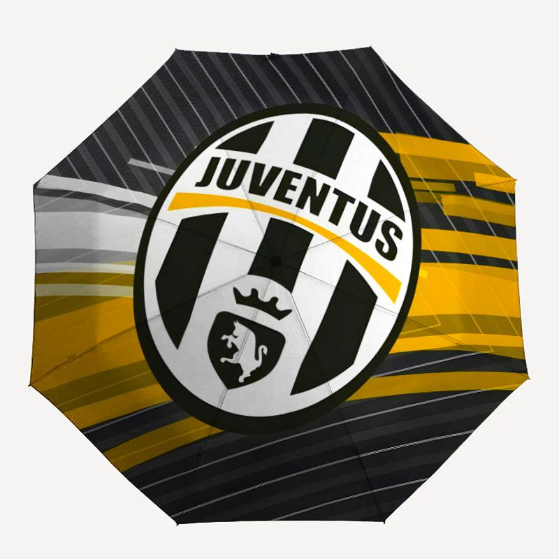 1pc Juventus Umbrella, Sun Protection, And UV Shielding. It Has Eight Sturdy Ribs for Outdoor Use And Perfect As a Holiday Gift