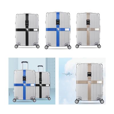 Adjustable Cross Packing Straps for Luggage with Password Lock Keep Your Belongings Secure and Organized