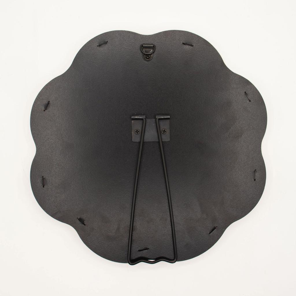 Miroir Ondulé Doux – Fleur – Pierre (25.4x25.4x2.3cm)