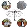 Promotion! Transparent Umbrella Automatic Umbrella Rain Women Men Sun Rain Auto Umbrella Compact Folding Windproof Style Clear U