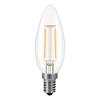 2W LED Light Bulb 2700K Warm White E14 Base Candelabra Bulb LED Lamp 20W Equivalent Clear Filament Vintage Style LED Light Bulb