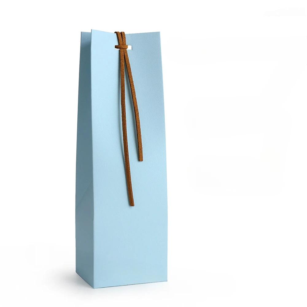 10Pcs Kraft Paper Gift Bag Candy Colorful Favor Bag Wedding Cookie Candy Bags Kids Birthday Party Decor Festival Mini Favor Box