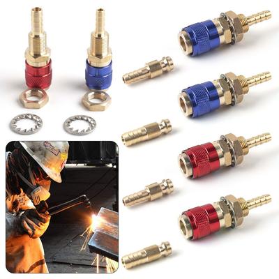 Accessory Welding Machine Quick Fitting Female Male Water Cooled Adapter Cable Connector Clamp