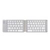 Slient Bluetooth Keyboard Rechargeable Foldable Keyboard Wireless Folding Keyboard  Tablet