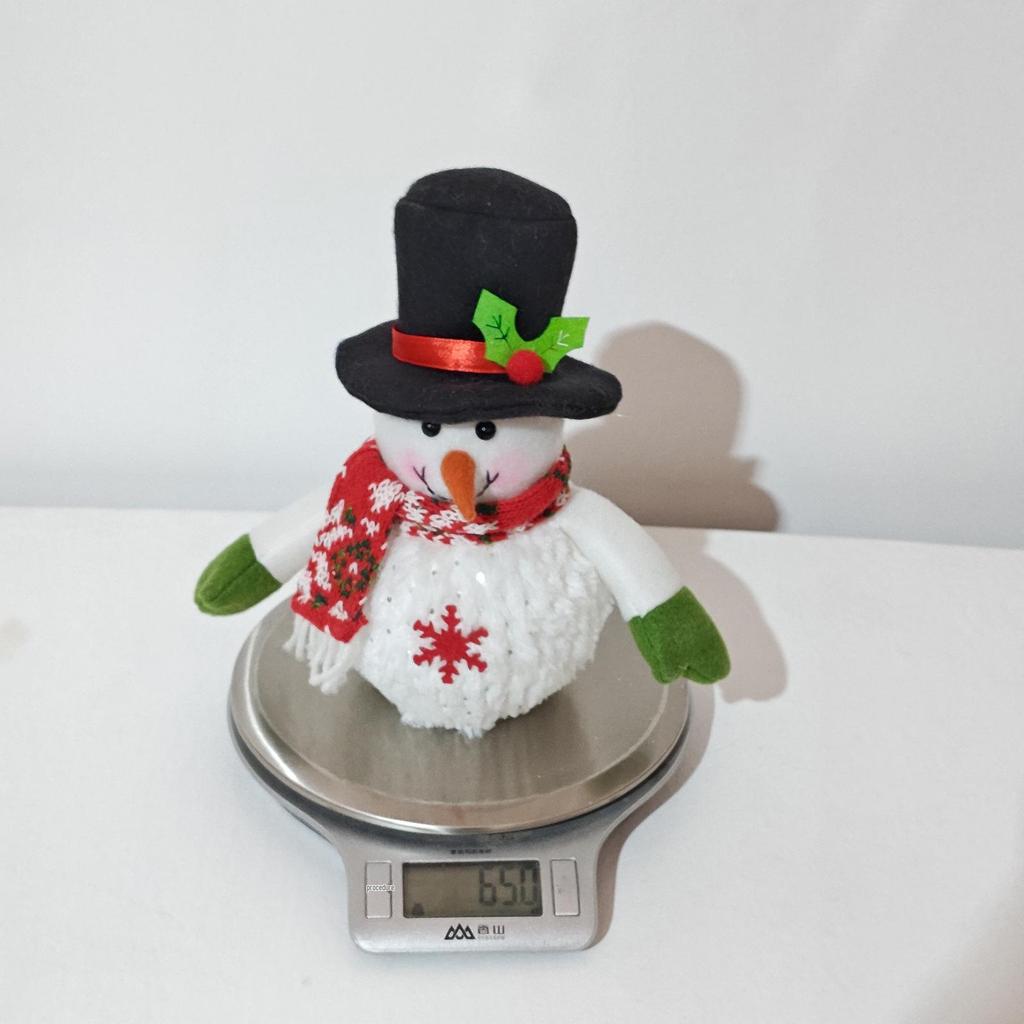 New Luminous Snowman Ornament with Lights – Christmas Snowflake Figurine, Ideal Holiday Gift for Children