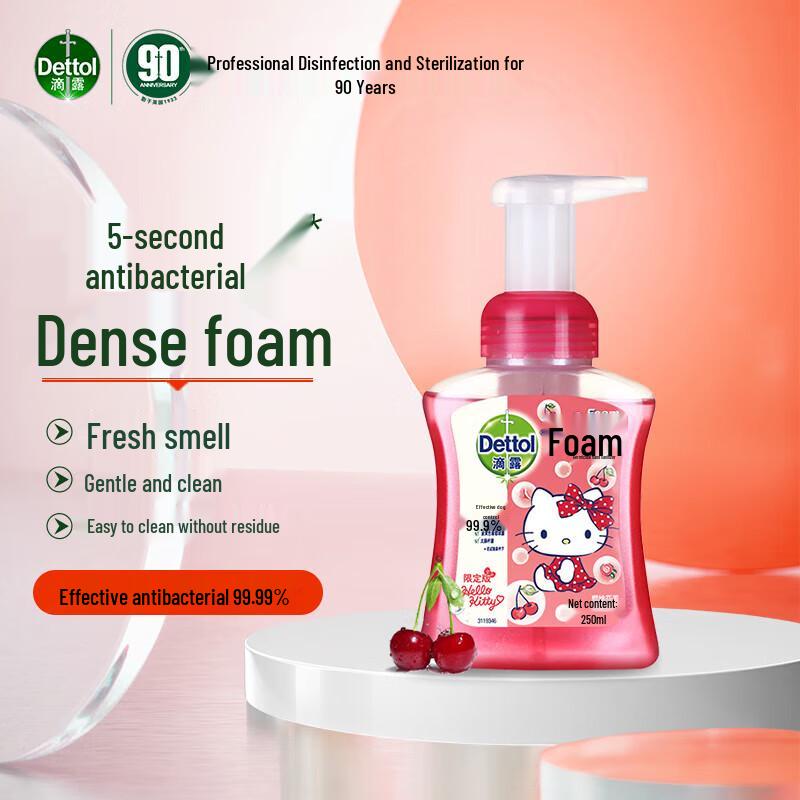 

Dettol Hello Kitty Foaming Anti-bacterial Hand Wash