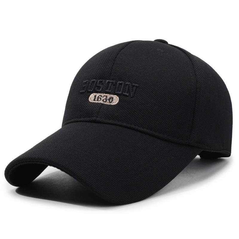Czapka haftowana Czapka męska wiosenna jesienna czapka outdoorowa czapka baseballowa czapka z długim daszkiem