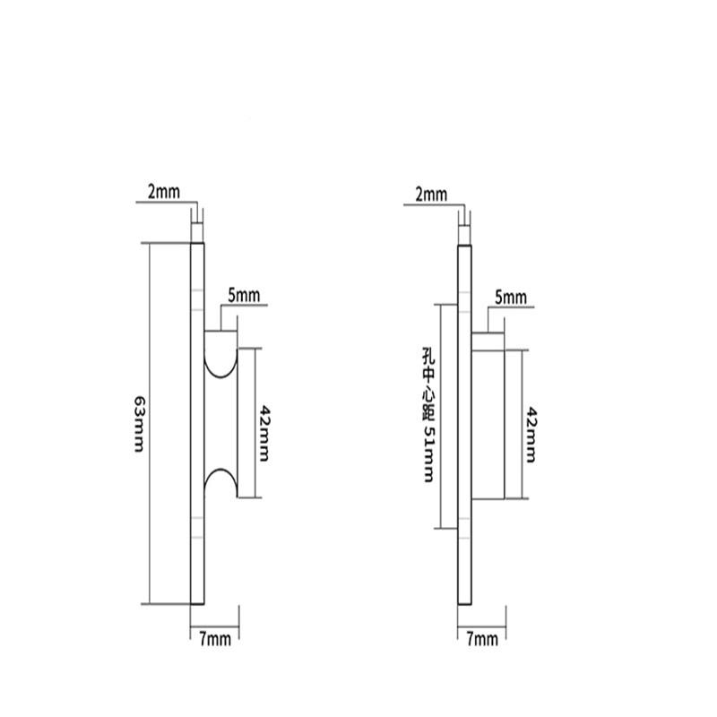 1PC Aluminum PTC Heater Thermostat Constant Temperature 76x63x7mm 12V24V220V 70C-180C 8W-150W