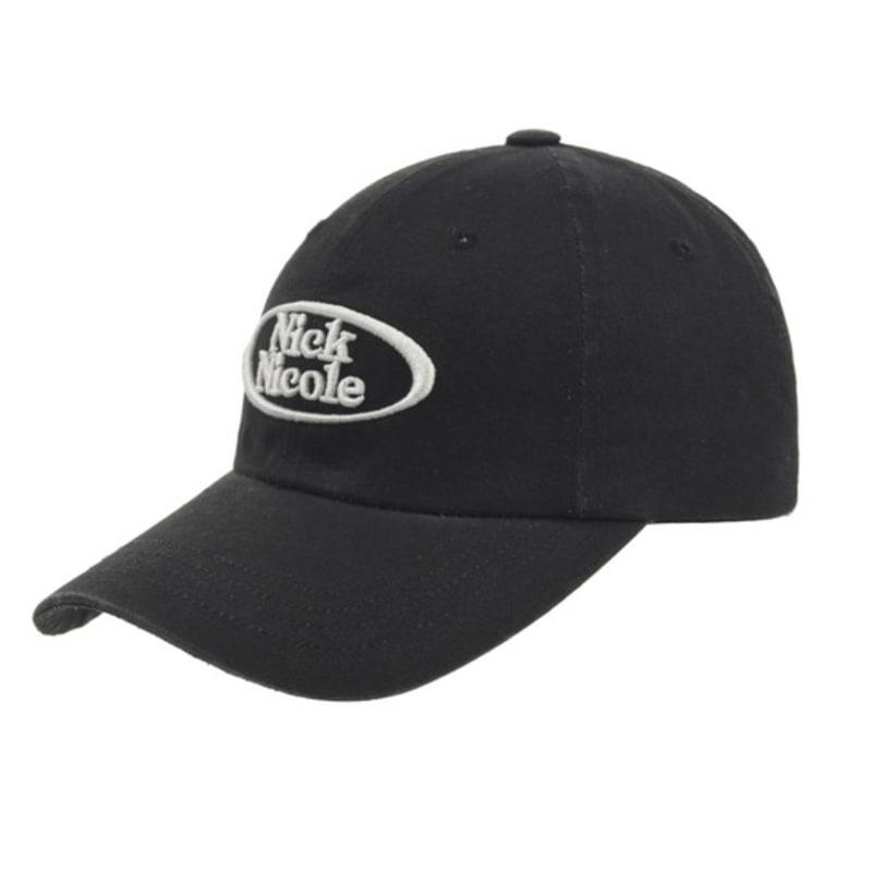 NICK&NICOLE NICOLE SEOUL CIRCLE BALL cap_VINTAGE Black