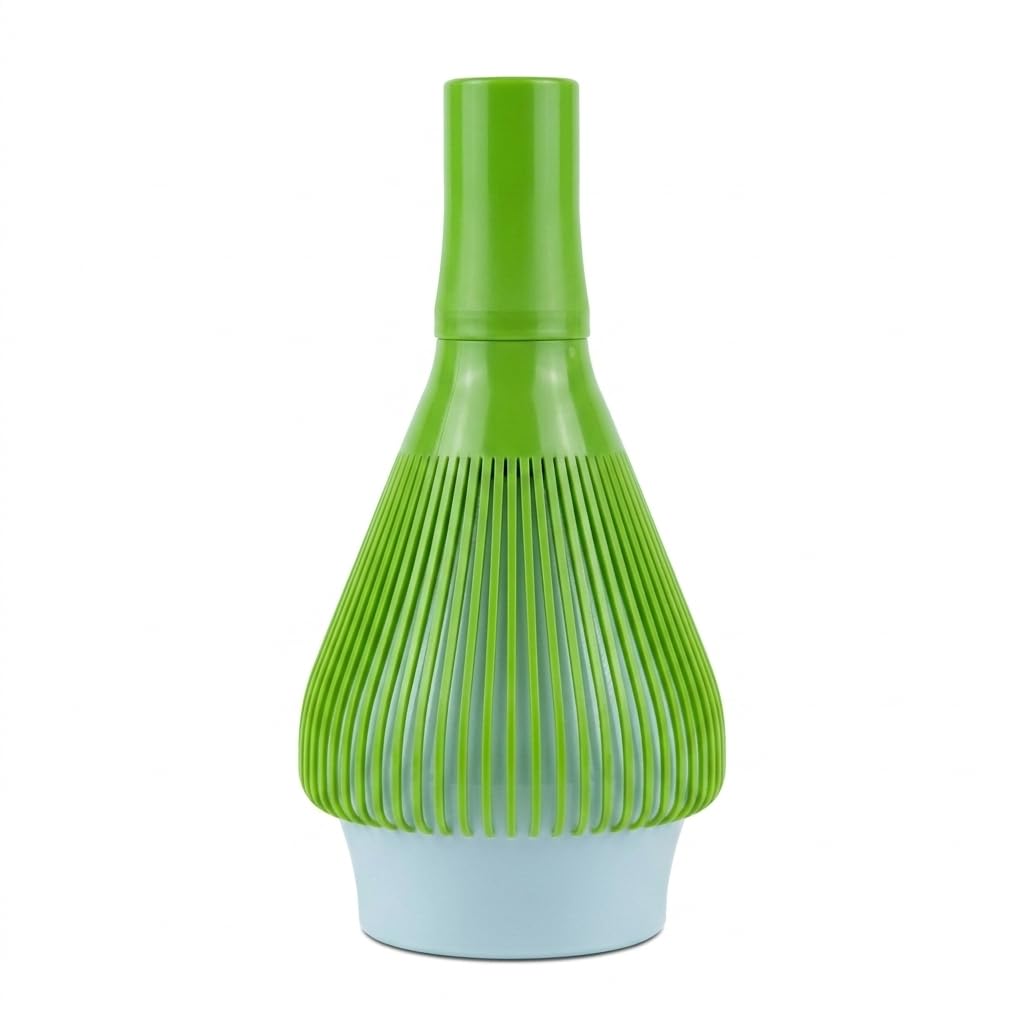 Resin tea made in dishwasher whisk, green, Japan, safe. зелёный
