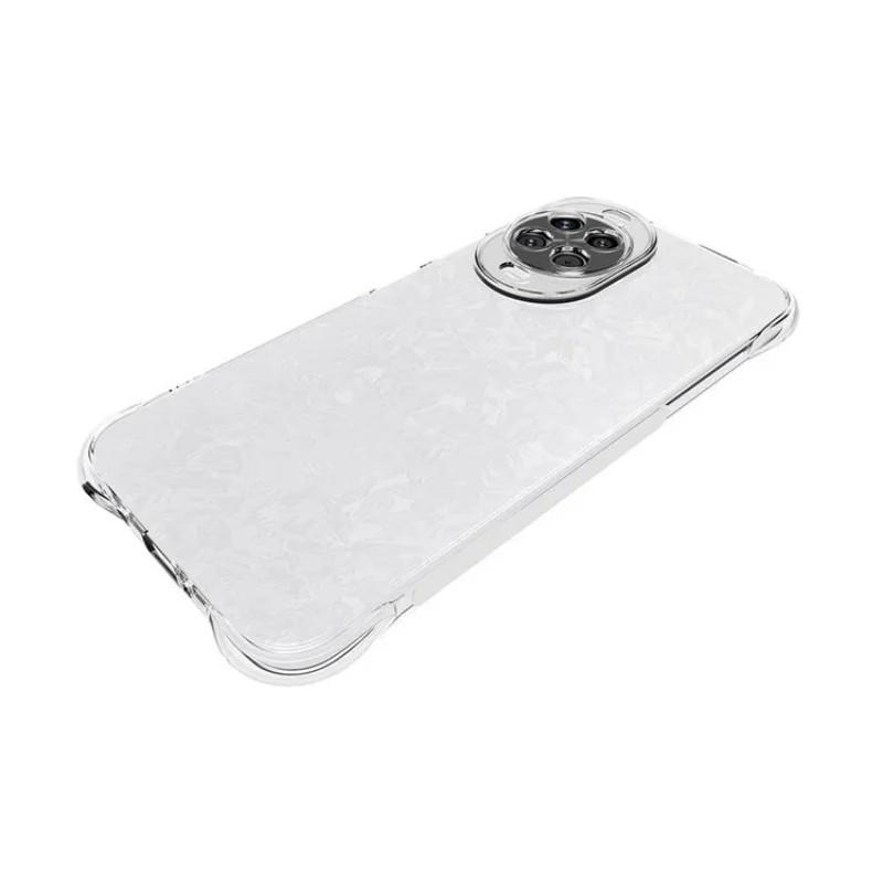 For Huawei Nova 14 5G Case WANLONFENG WL Series 2.0mm TPU Phone Cover with Tempered Glass Film